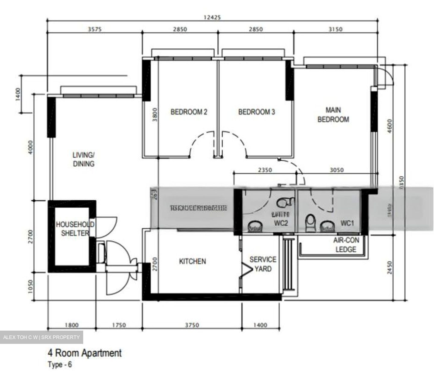Blk 117A Tenteram Peak (Toa Payoh), HDB 4 Rooms #452072091